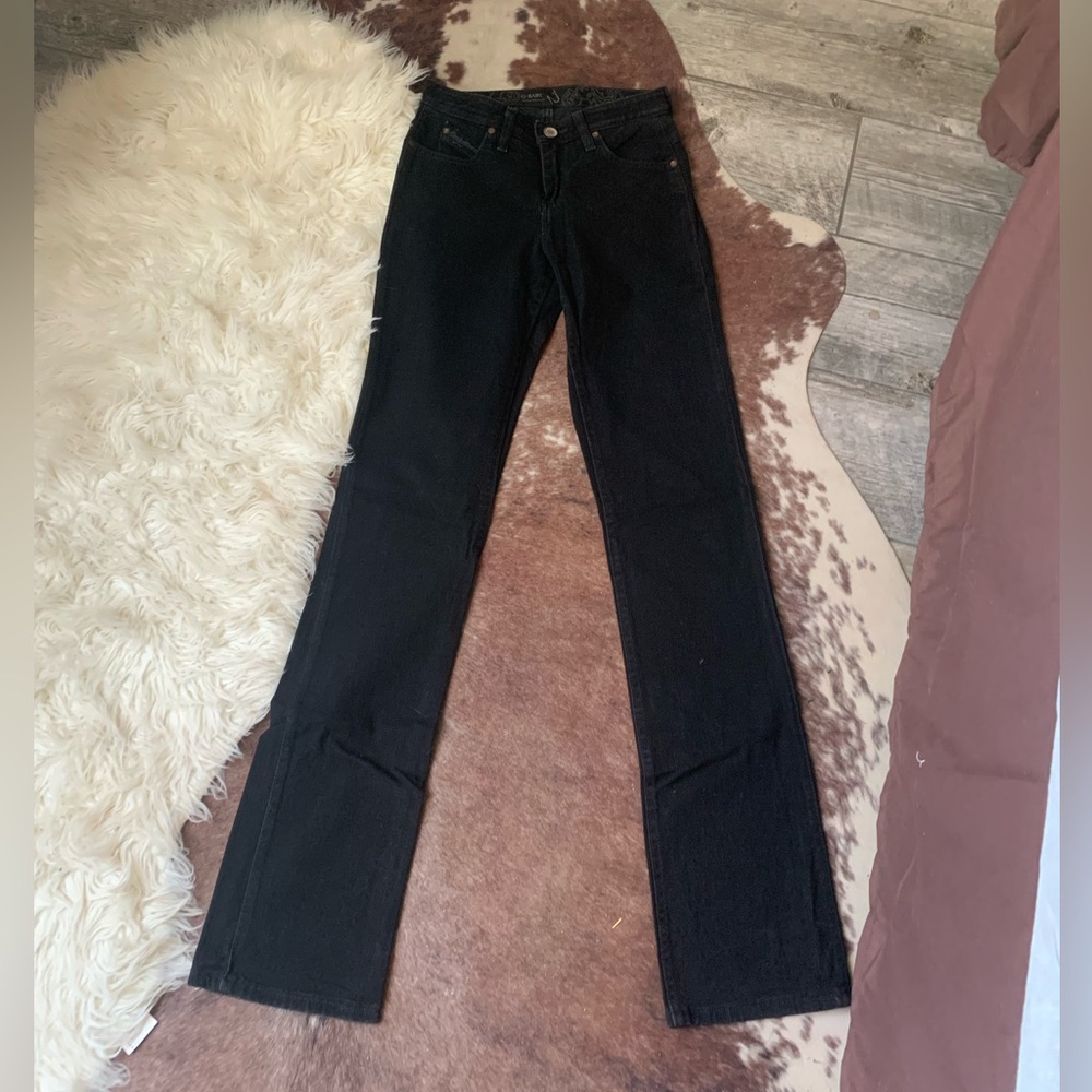 Black wrangler jeans